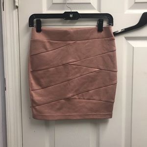 Mini pencil skirt